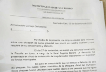 Intendente de San Isidro denunció que su secretario de Hacienda le robó cheques