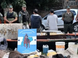 Caza furtiva en Corrientes: dos hombres atacaron a policías y fueron detenidos