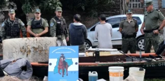 Caza furtiva en Corrientes: dos hombres atacaron a policías y fueron detenidos