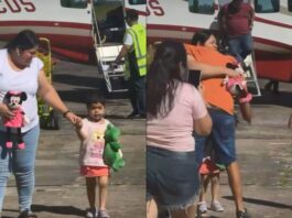 Faustina, la niña que tocó la campana del Garrahan tras vencer al cáncer regresó a Goya