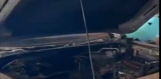 En San Isidro, se robaron hasta el motor de una camioneta del municipio