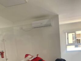 Pediátrico y el Hogar de Niños recibieron regalos y la visita de Papá Noel