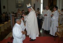 Aniversario de ordenación diaconal de Jose Fernandez y Armando Leguizamon