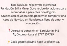 Fundación “brilla mujer” de goya invita a pasar la noche buena en hogar Ñanderoga