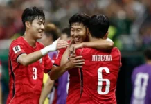 Corea del Sur remontó para ganarle a República Checa en el Grupo A