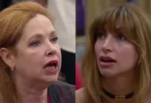 Andrea del Boca acusó a los gritos a Solange Abraham de querer pegarle