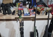 Atraparon a cazadores furtivos, armas y carne de animales silvestres