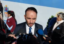 Valdés encabezó el acto del 20 de Junio con un llamado a la unidad