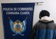Goya: robó un lavatorio en una capilla e intentó venderlo en la calle