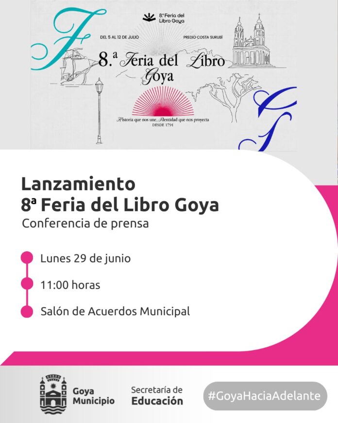 Presentacion 8va Feria del Libro Goya Flyr