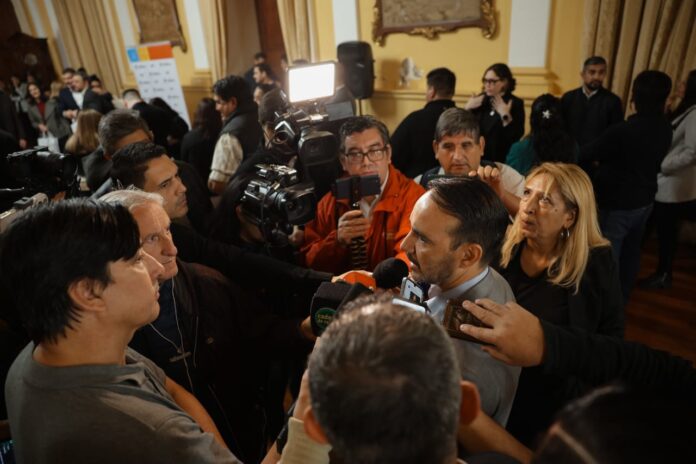 agasajp a periodistas en casa de gobierno corrientes