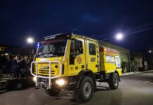 Saladas celebró los 50 años de su Asociación de Bomberos Voluntarios con un emotivo acto central