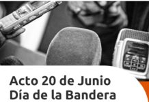 Conferencia de Prensa Acto 20 de Junio Día de la Bandera