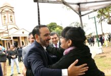 Valdés acompañó a la comunidad de Mburucuyá en su fiesta patronal por San Antonio de Padua