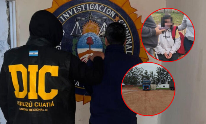 camionero preso