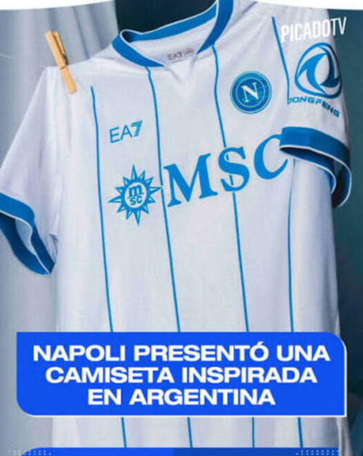 camiseta napoli