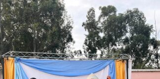 Monseñor Canecin sumó un diácono al Santuario de Santa Lucía