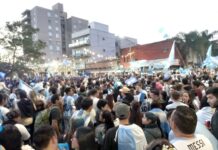 Argentina dejó a Inglaterra fuera de la final y en Goya se festejó con gran alegría