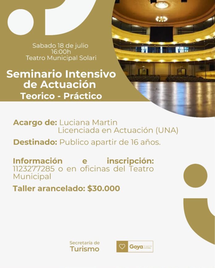 serminario de actuacion