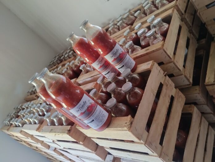 tomate triturado