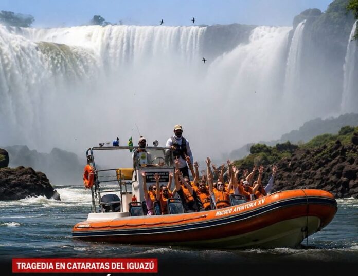 tragedia en las cataratas