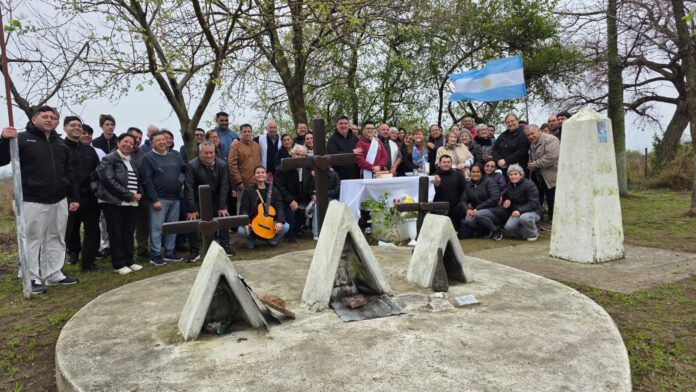 tres cruces del accidente de devoto