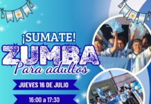 Jornada de “súmate zumba” para adultos en la costanera
