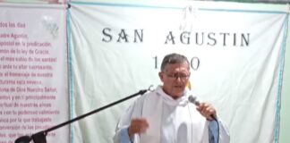 Celebraron el día San Agustín en el barrio Scófano de Goya