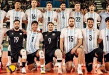 Selección de vóley: Con Germán Gómez, Argentina le ganó el segundo amistoso a Japón B