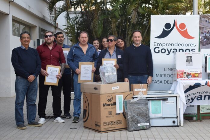 entrega a emprendedores goyanos