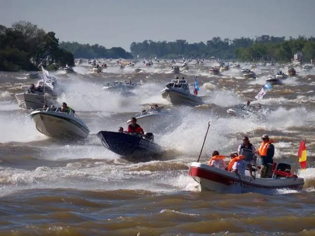 largada de lanchas