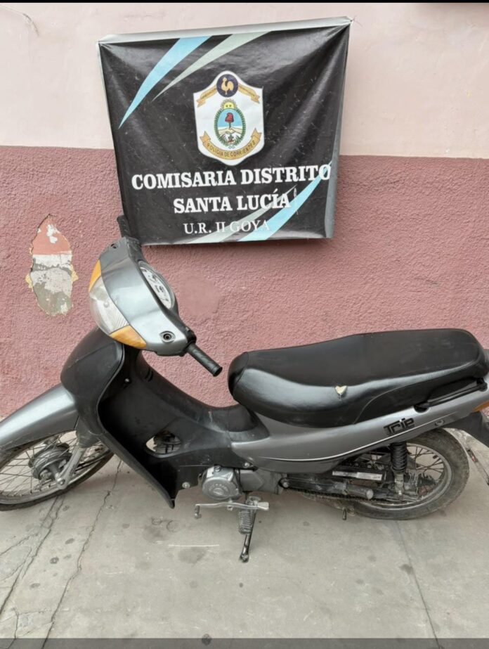 moto robada