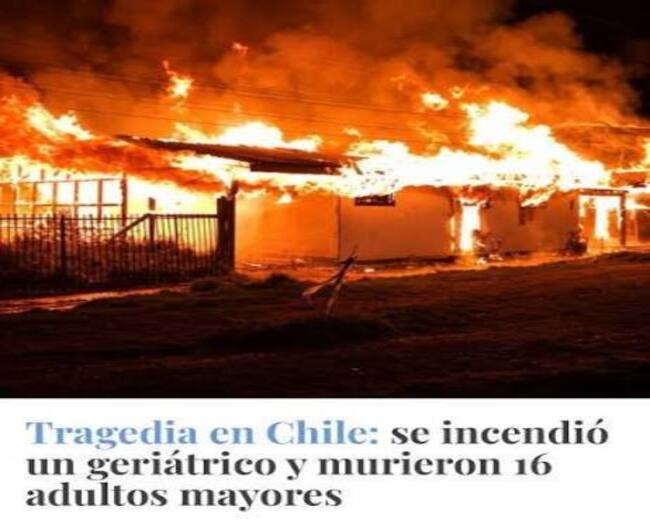 tragedia en chile