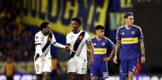 Boca perdió por 1-0 con Vasco Da Gama y deberá remontar para ser finalista de la Sudamericana
