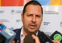 El rio Paraná en Goya “seguramente va a estar por encima de los niveles de evacuación”, dijo Bruno Lovinson