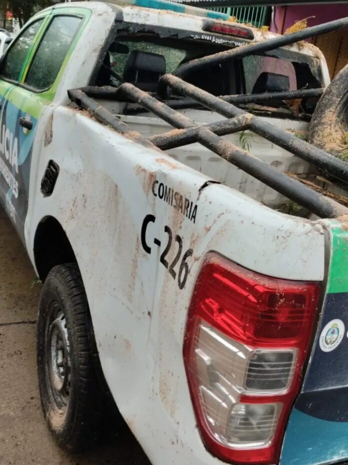 camioneta policial
