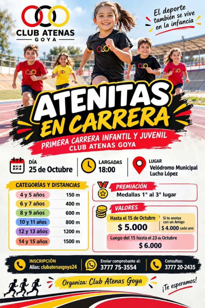carrera infanto juvenil