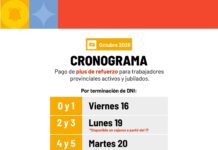 Plus de Refuerzo: el pago de octubre comienza este viernes 16