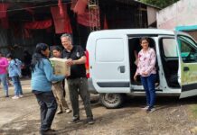 Dispositivo médico asistencial en la zona rural de Goya