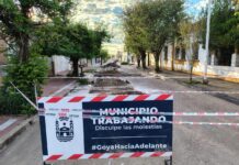 Plan de bacheo: Obreros municipales trabajan en calle Alvear