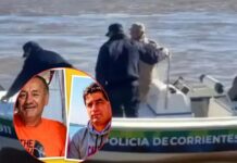 Amplio operativo en Bella Vista para localizar a dos peones que desaparecieron en aguas del río Paraná