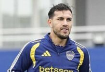 Boca: Paredes evoluciona contrarreloj con la mira en la Copa Sudamericana