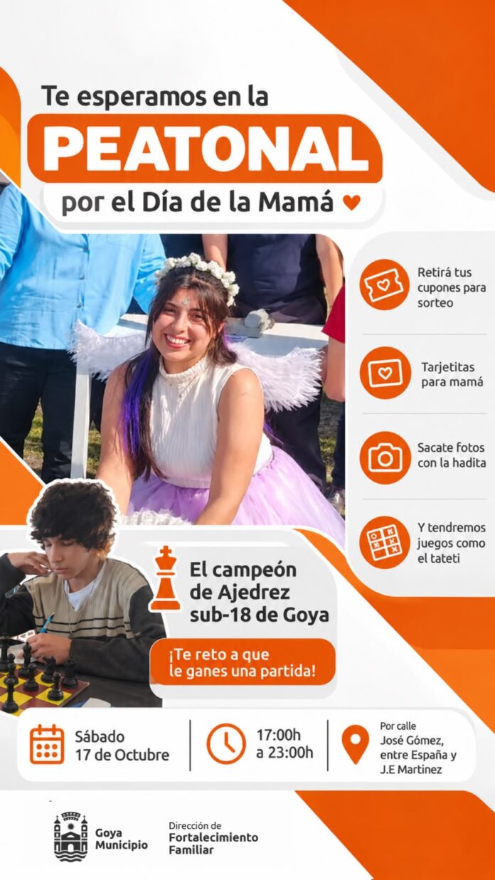 peatonal dia de la madre