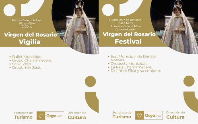 programa festival virgen del rosario
